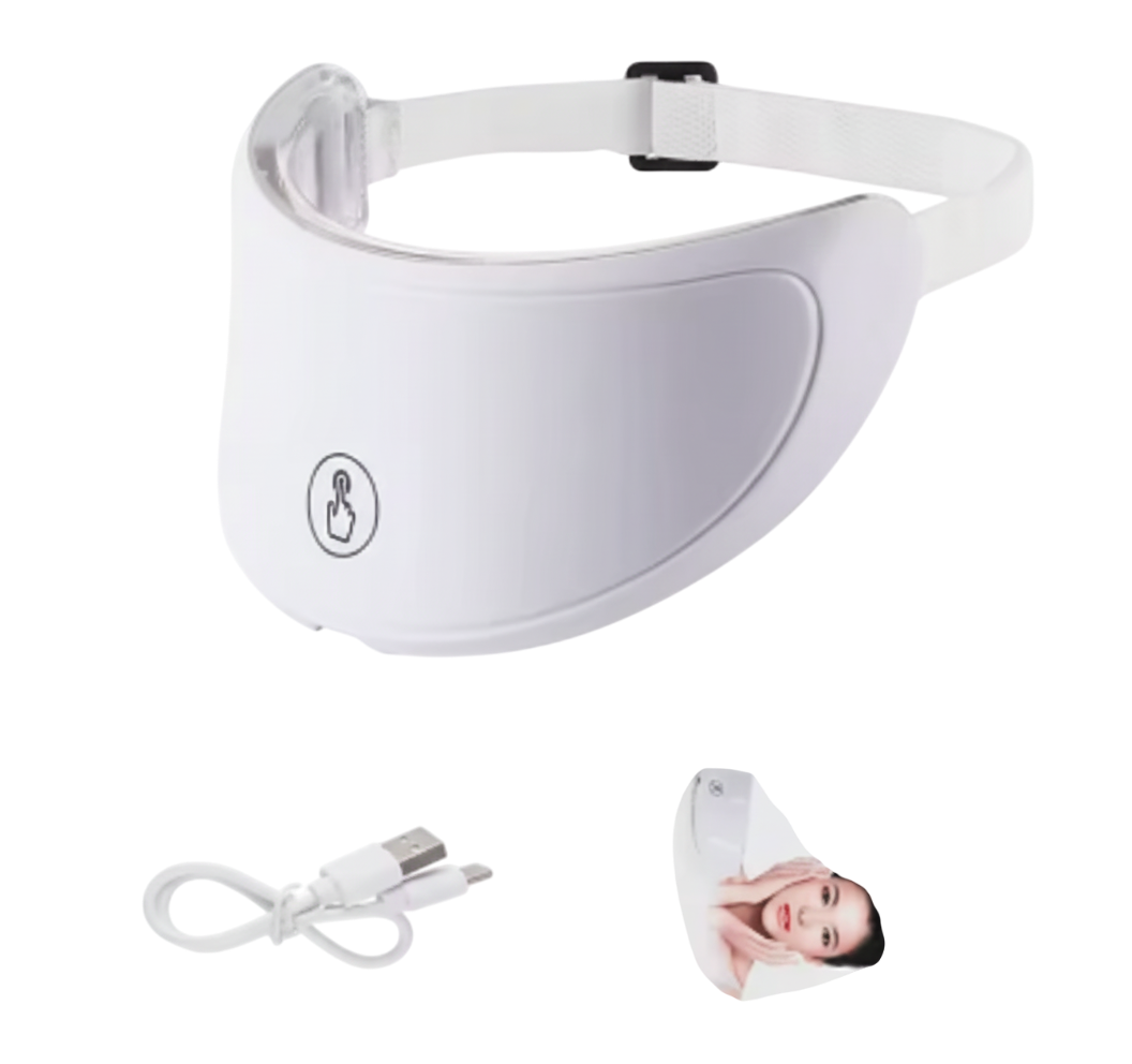 Wireless 7 Colors LED Face Beauty Machine Photon Facial Neck Skin Tighten Rejuvenation Facial Neck Mask